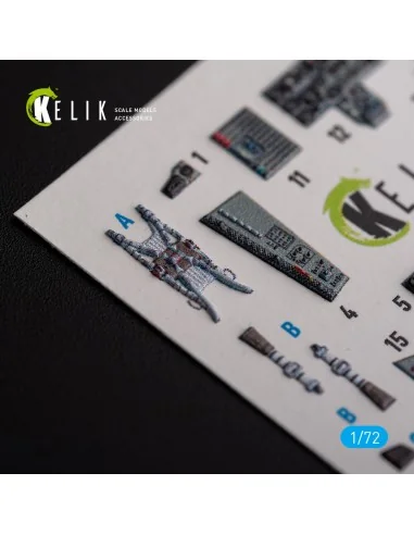 Mig-29 Fulcrum-C 9-13 interior 3D decals for GWH kit, 1/72 - Kelik ...