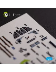IAR.81c - interior 3D decals for IBG Models kit, 1/72 - Kelik K72143 2