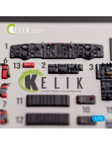 HC.1 Chinook - interior 3D decals for Airfix kit, 1/72 - Kelik K72144