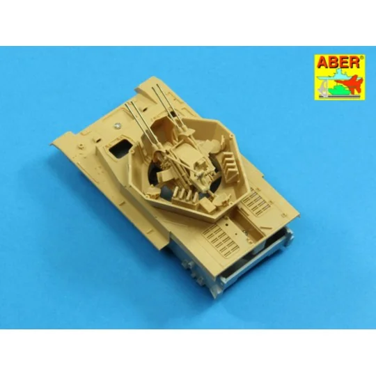 German Flak 38 barrels for Wirbelwind, 1/48 - Aber Models 48 L-24