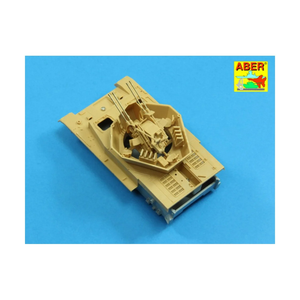 German Flak 38 barrels for Wirbelwind, 1/48 - Aber Models 48 L-24