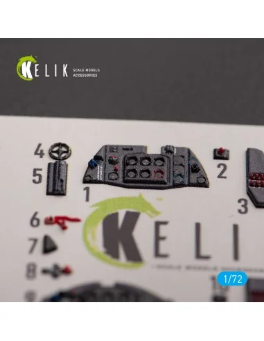 [NO_DESC] Me 163 B/S Komet - interior 3D decals for Hobby 2000/Acad...