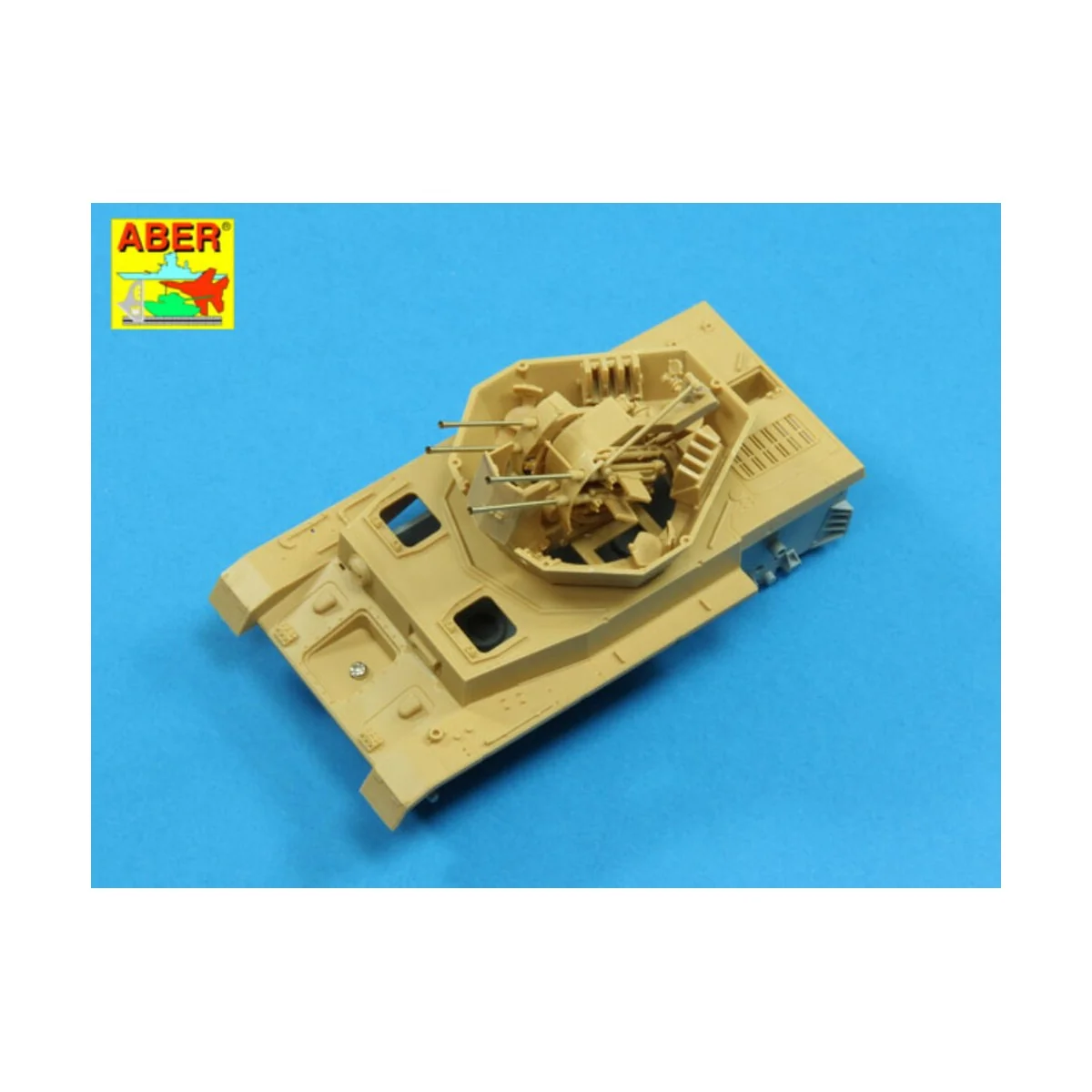 German Flak 38 barrels for Wirbelwind, 1/48 - Aber Models 48 L-24