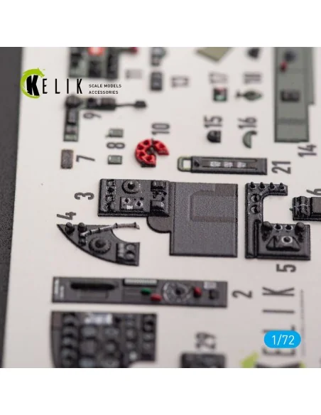 Bristol Beaufort Mk.1 - interior 3D decals for Airfix kit, 1/72 - K...