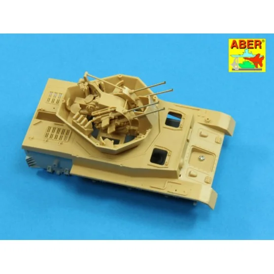 German Flak 38 barrels for Wirbelwind, 1/48 - Aber Models 48 L-24