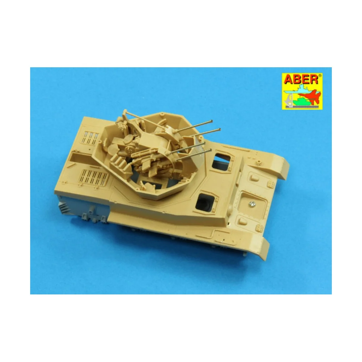 German Flak 38 barrels for Wirbelwind, 1/48 - Aber Models 48 L-24