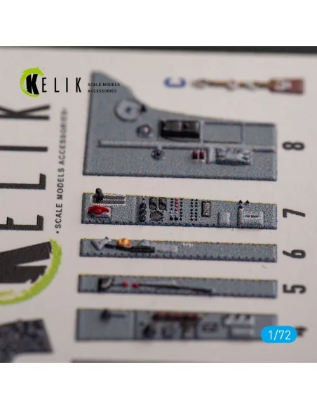 Hawker Sea Fury FB.11 - interior 3D decals for Trumpeter kit, 1/72 ...