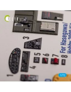 TBM-3E - interior 3D decals for Hobby 2000/Hasegawa kit, 1/72 - Kel... 2