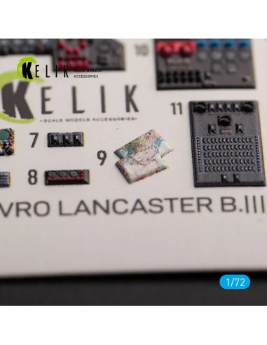 AVRO LANCASTER B.III - interior 3D decals for Airfix kit, 1/72 - Ke...
