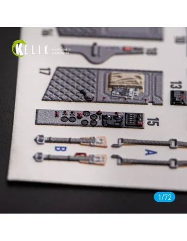 [NO_DESC] L-29 Delfin - interior 3D decals for AMK kit, 1/72 - Keli...