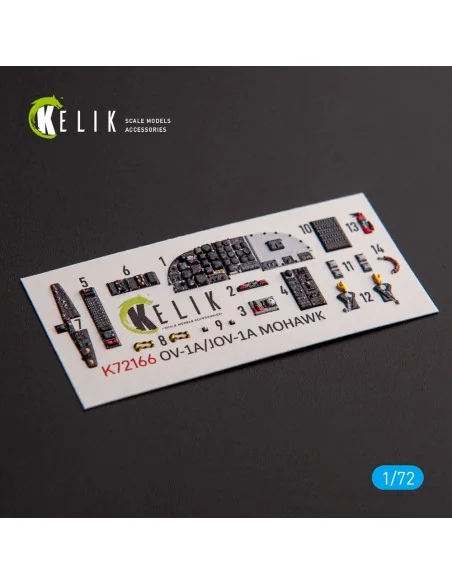 [NO_DESC] OV-1A/JOV-1A MOHAWK - interior 3D decals for ClearProp ki...