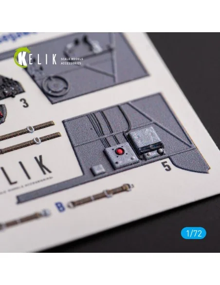 Morane-Saulnier M.S.406 - interior 3D decals for Hobby 2000/Hasegaw...