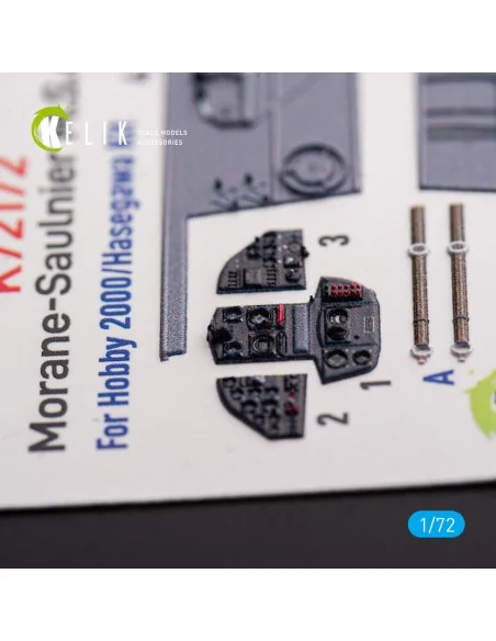 Morane-Saulnier M.S.406 - interior 3D decals for Hobby 2000/Hasegaw...