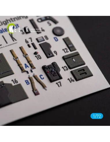 [NO_DESC] ?-38J Lightning - interior 3D decals for Italeri/Academy ...