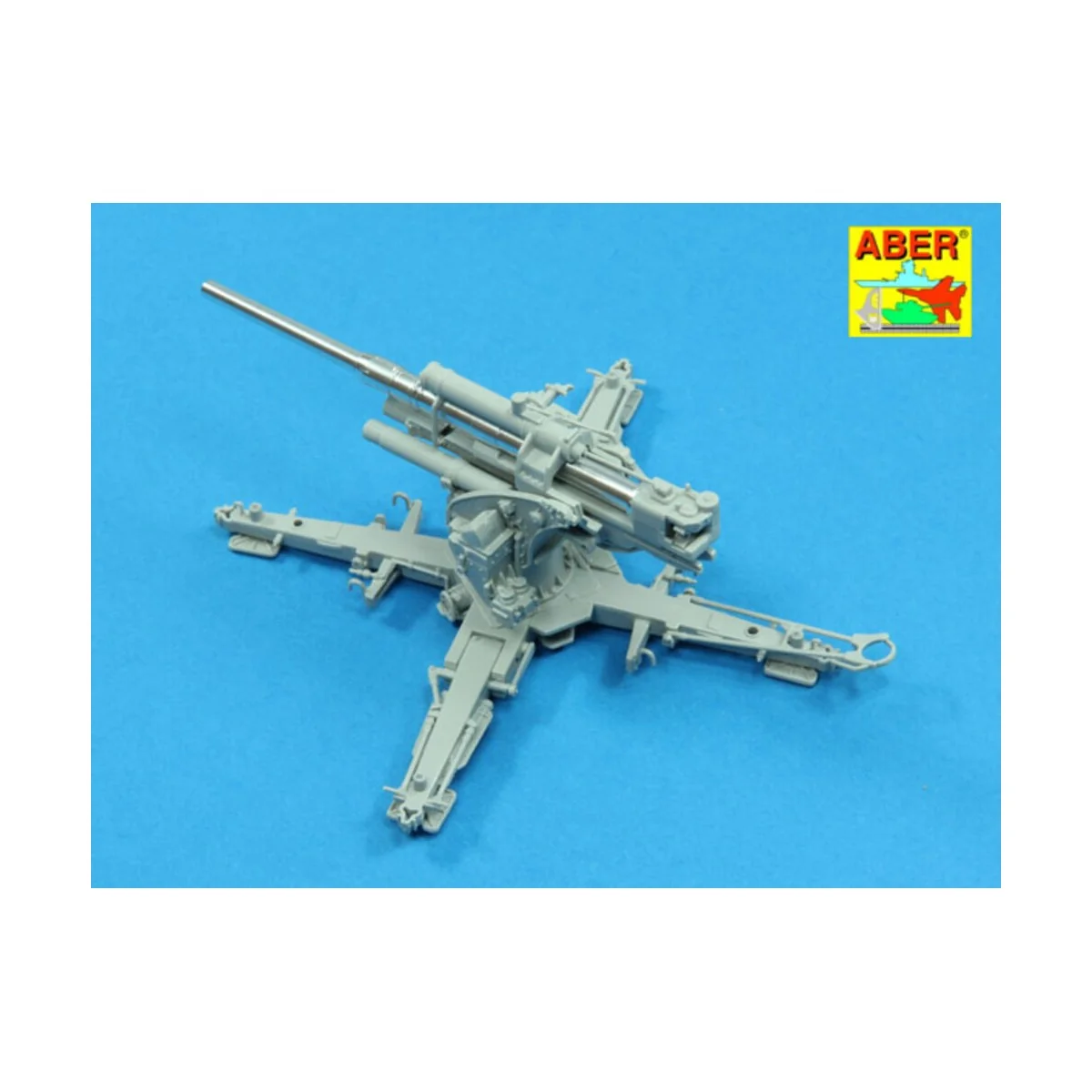 German 88mm L/56 two-piece barrel, 1/48 - Aber Models 48 L-27