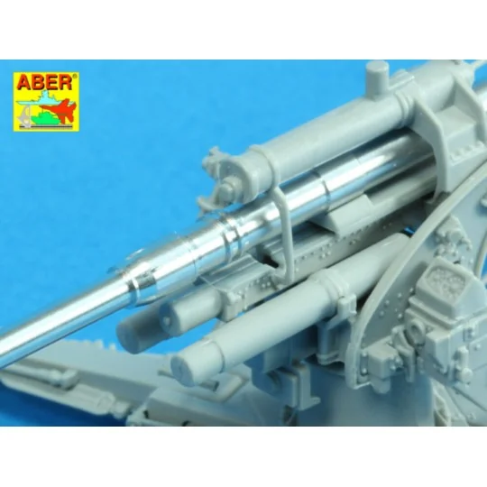 German 88mm L/56 two-piece barrel, 1/48 - Aber Models 48 L-27