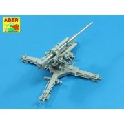 German 88mm L/56 two-piece barrel, 1/48 - Aber Models 48 L-27