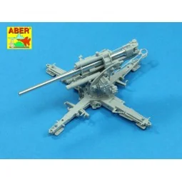 German 88mm L/56 single-piece barrel for Flak 18/37, 1/48 - Aber Mo...