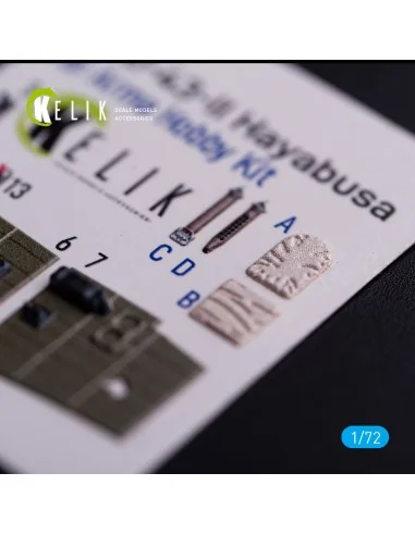 [NO_DESC] Ki-43-II Hayabusa - interior 3D decals for Arma Hobby kit...