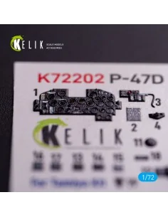 [NO_DESC] P-47D Razorback - interior 3D decals for Tamiya kit, 1/72... 2