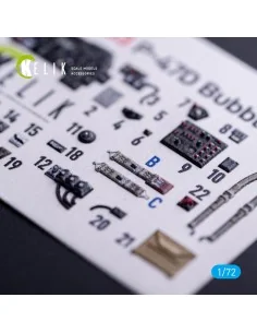 P-47D Bubbletop - interior 3D decals for Tamiya kit, 1/72 - Kelik K... 2