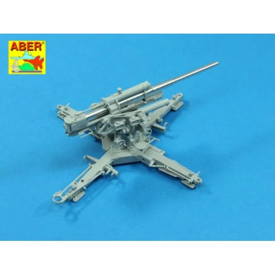 German 88mm L/56 single-piece barrel for Flak 18/37 - Aber Models 4...