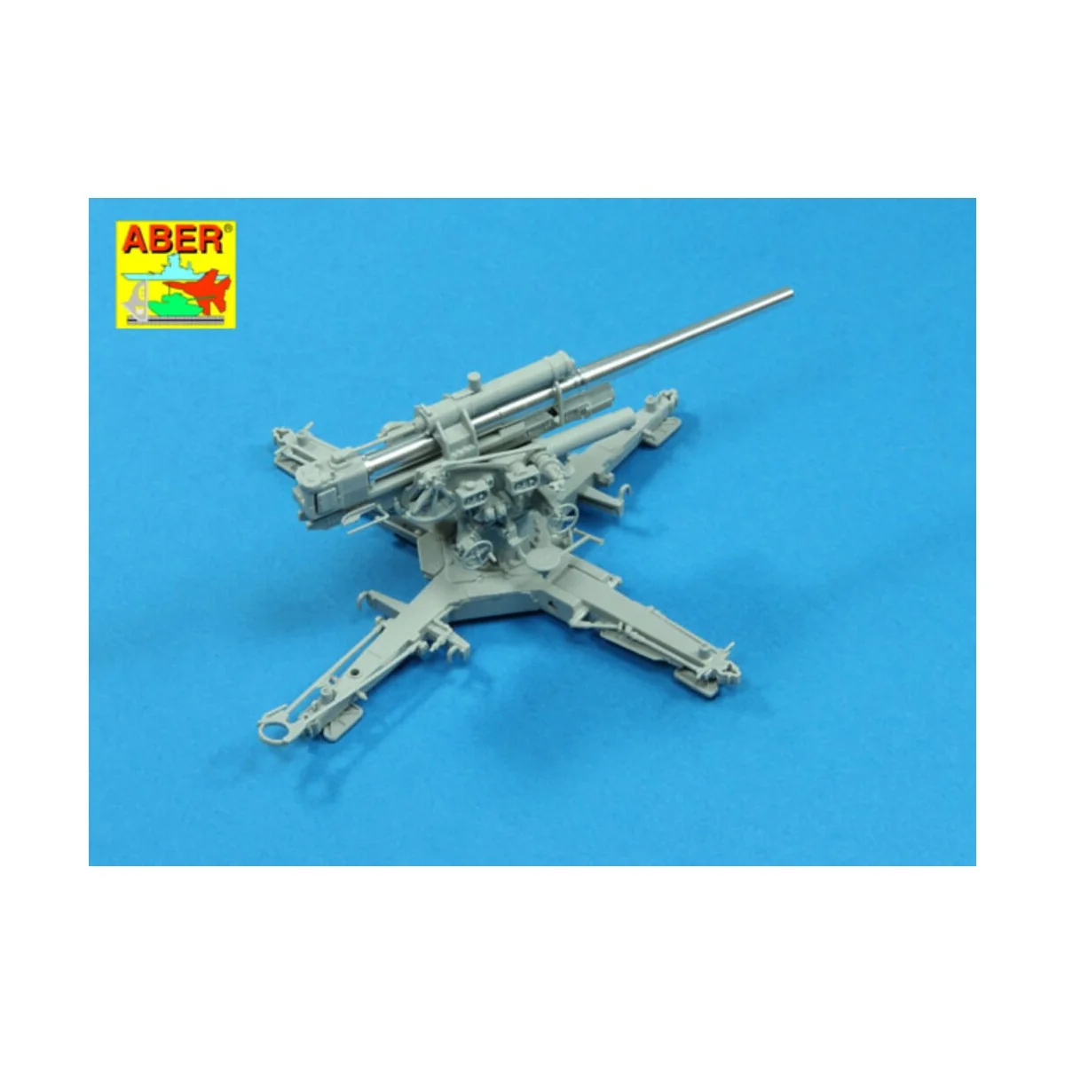 German 88mm L/56 single-piece barrel for Flak 18/37 - Aber Models 4...