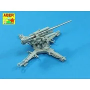 German 88mm L/56 single-piece barrel for Flak 18/37 - Aber Models 4...
