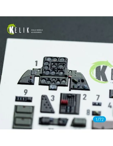 SBD-3 Dauntless - interior 3D decals for FlyHawk kit, 1/72 - Kelik ...
