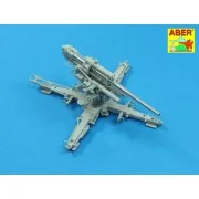 German 88mm L/56 single-piece barrel for Flak 18/37 - Aber Models 4...