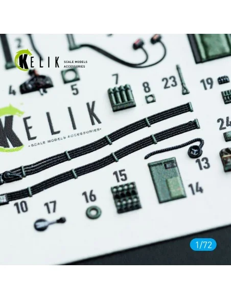 [NO_DESC] Mosquito PR.XVI - interior 3D decals for Airfix kit, 1/72...