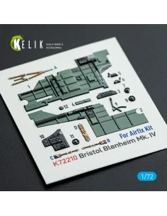 Bristol Blenheim Mk.IV - interior 3D decals for Airfix kit, 1/72 - ... 2