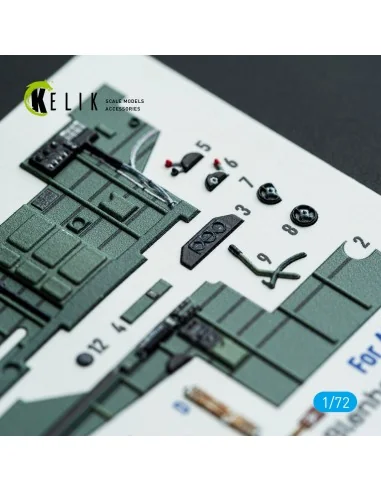 Bristol Blenheim Mk.IV - interior 3D decals for Airfix kit, 1/72 - ...