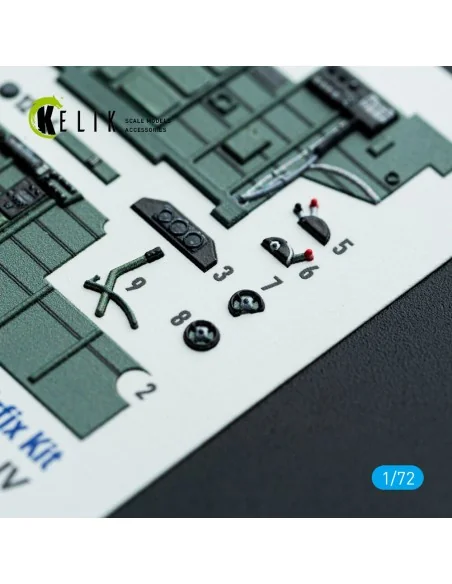 Bristol Blenheim Mk.IV - interior 3D decals for Airfix kit, 1/72 - ...