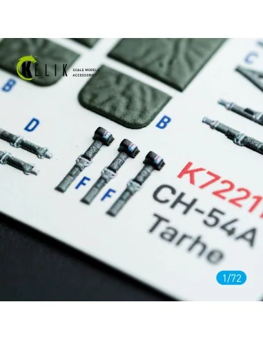 [NO_DESC] CH-54A Tarhe - interior 3D decals for Revell kit, 1/72 - ...