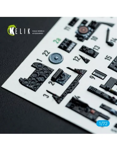 Gannet AS1/AS4 - interior 3D decals for Revell kit, 1/72 - Kelik K7...