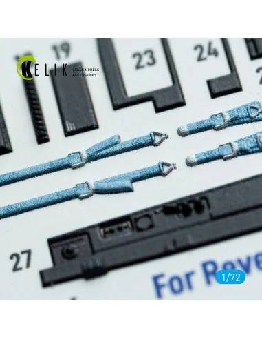 Gannet AS1/AS4 - interior 3D decals for Revell kit, 1/72 - Kelik K7...