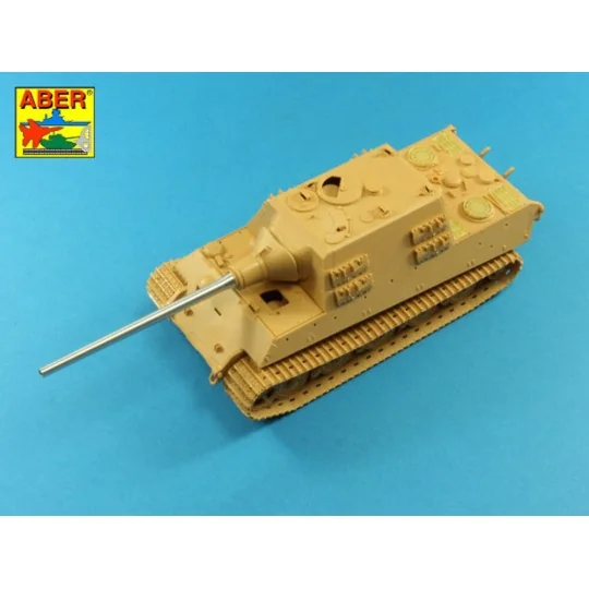 128mm PaK 44 gun for Jagdtiger, 1/48 - Aber Models 48 L-29 128mm PaK 44 gun for Jagdtiger, 1/48 - Aber Models 48 L-29