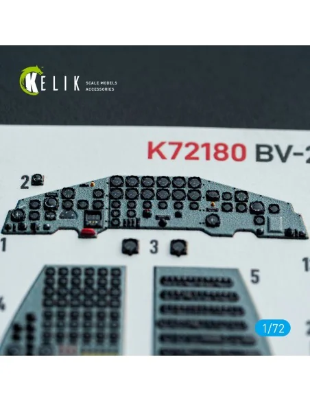 BV-222 - interior 3D decals for Revell kit, 1/72 - Kelik K72180