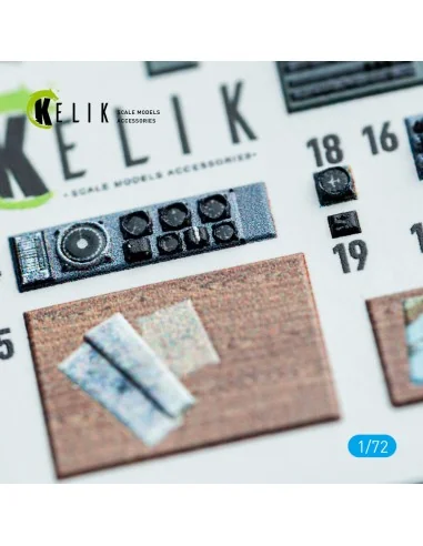 BV-222 - interior 3D decals for Revell kit, 1/72 - Kelik K72180