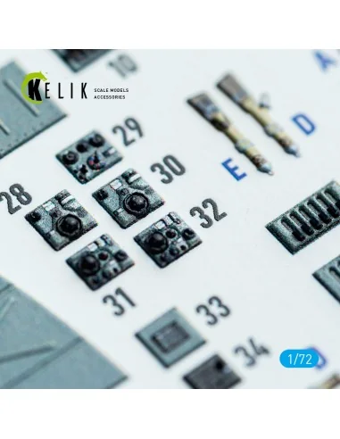 BV-222 - interior 3D decals for Revell kit, 1/72 - Kelik K72180