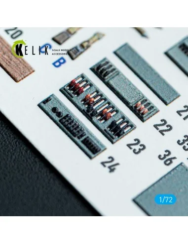 BV-222 - interior 3D decals for Revell kit, 1/72 - Kelik K72180