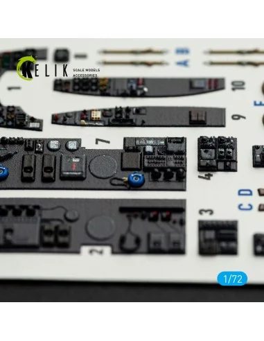 Ar-240 - interior 3D decals for Revell kit, 1/72 - Kelik K72230