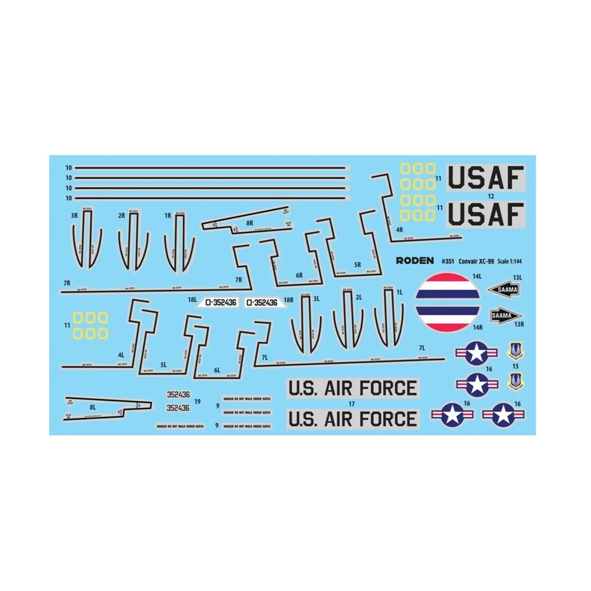 Convair XC-99 - Roden 351