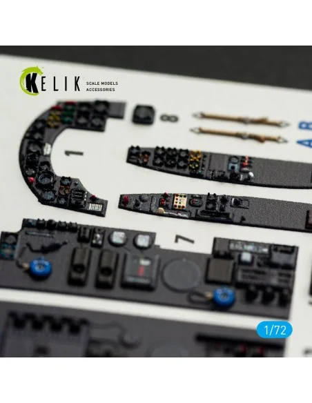 Ar-240 - interior 3D decals for Revell kit, 1/72 - Kelik K72230