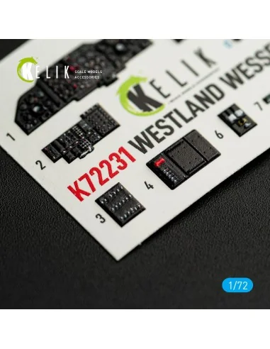 [NO_DESC] WESTLAND WESSEX HC.2 - interior 3D decals for AirFix kit,...