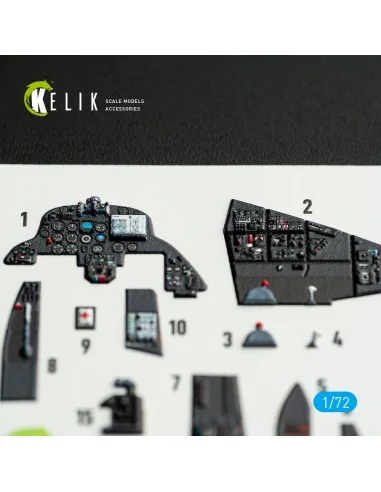 Mi-35/24 - interior 3D decals for Italeri kit, 1/72 - Kelik K72238