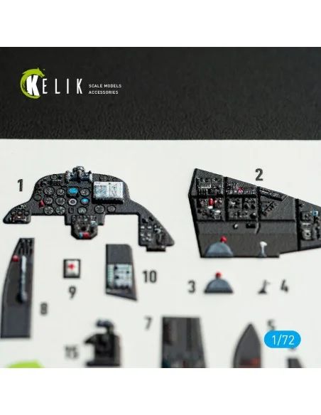 [NO_DESC] Mi-35/24 - interior 3D decals for Italeri kit, 1/72 - Kel...
