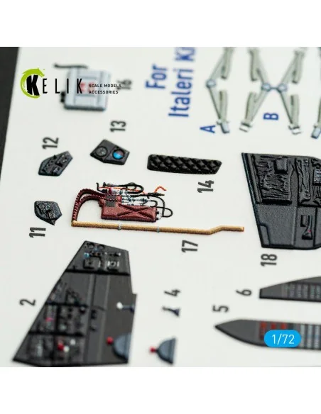 Mi-35/24 - interior 3D decals for Italeri kit, 1/72 - Kelik K72238