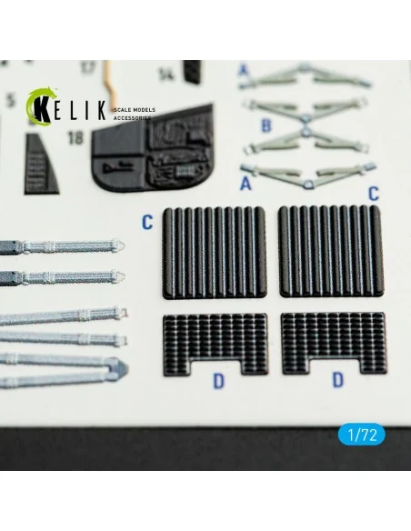 Mi-35/24 - interior 3D decals for Italeri kit, 1/72 - Kelik K72238